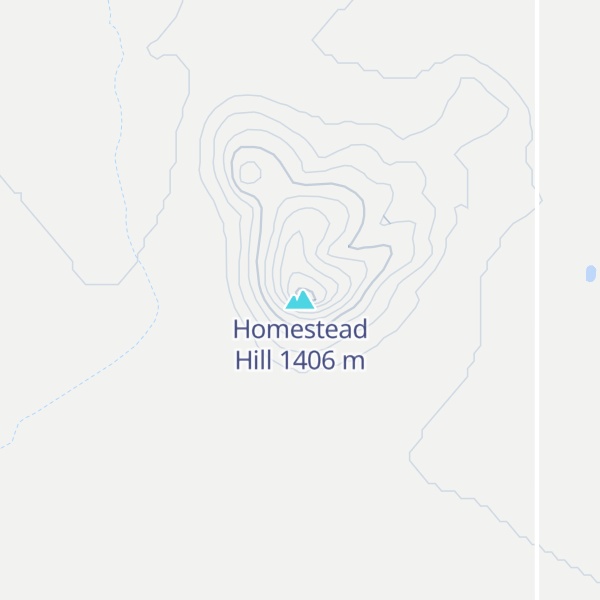 Map of Homestead Hill