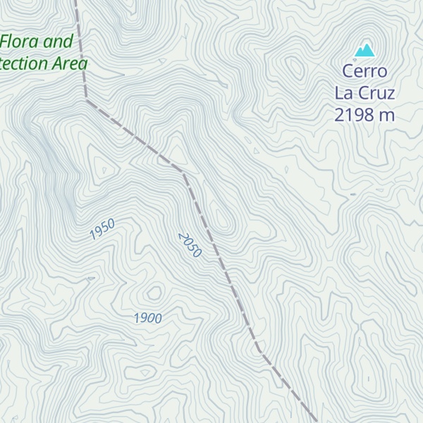 Map of Cerro El Rincon