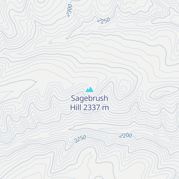 Map of Sagebrush Hill