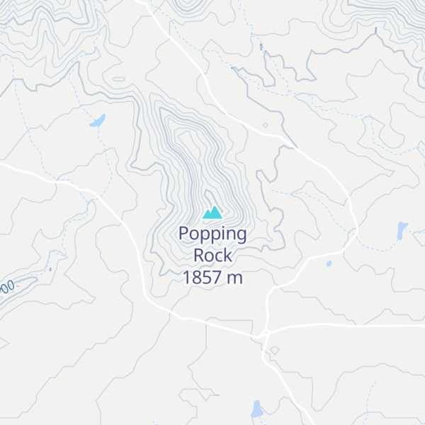 Map of Popping Rock