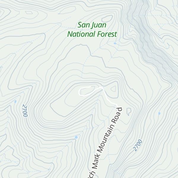 Map of Glade Benchmark