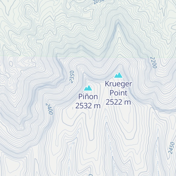 Map of Piñon