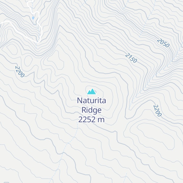 Map of Naturita Ridge
