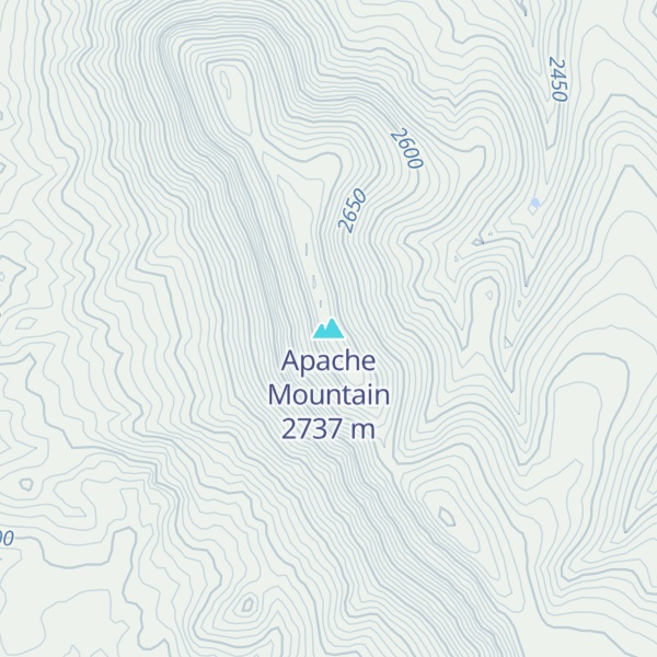 Map of Apache Mountain
