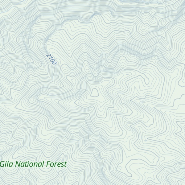 Map of Seventyfour Mountain