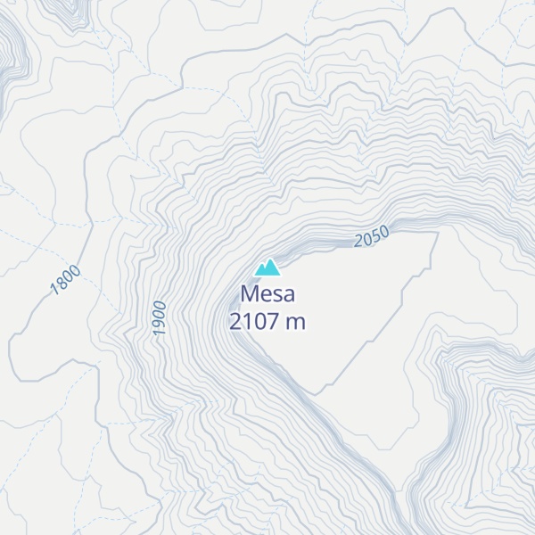 Map of Mesa