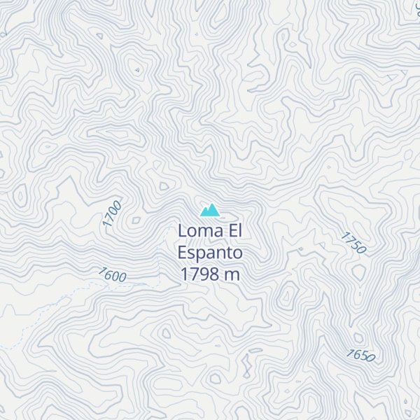 Map of Loma El Espanto