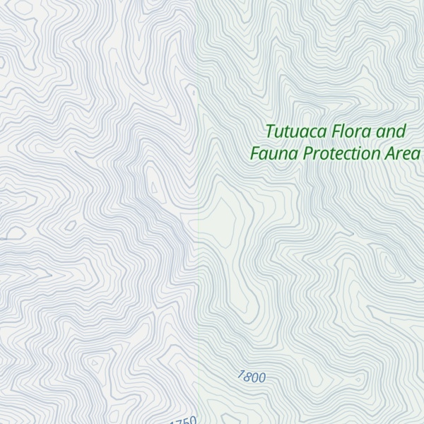 Map of Cerro Santa Rosa