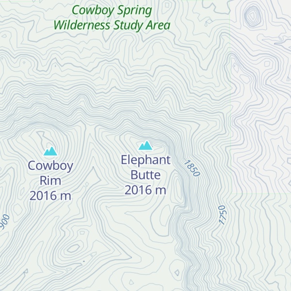 Map of Elephant Butte