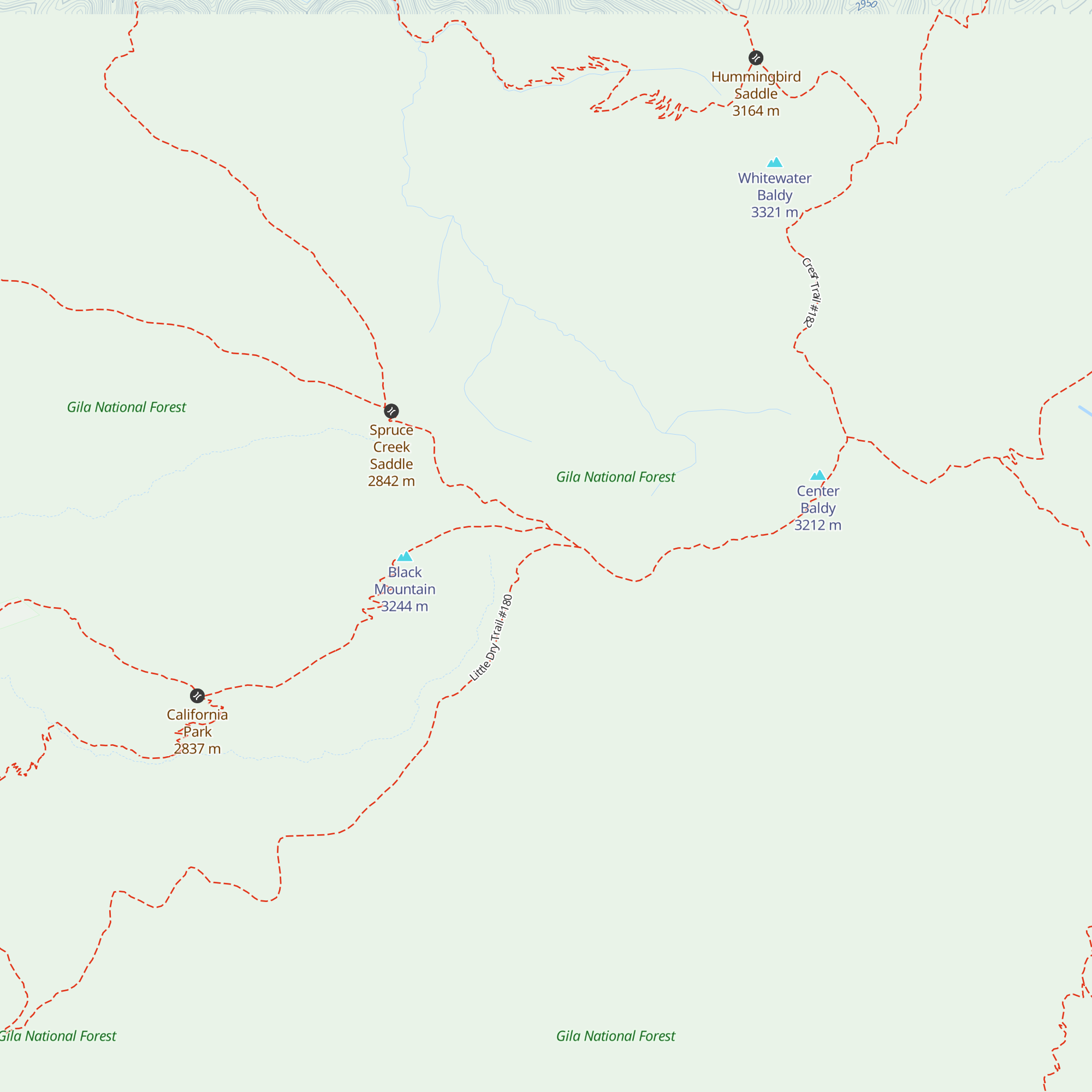 Apache Cabin map