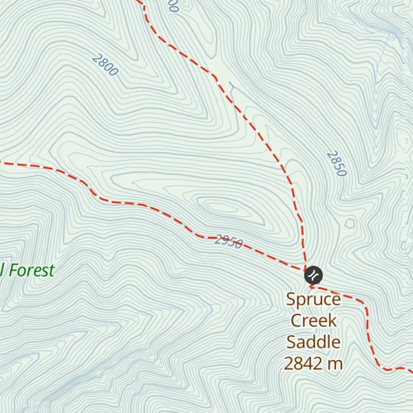 Map of Indian Peak