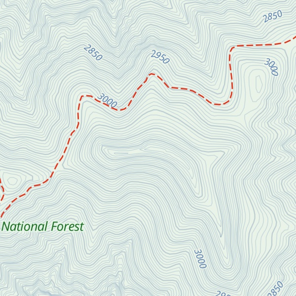 Map of Sacaton Mountain