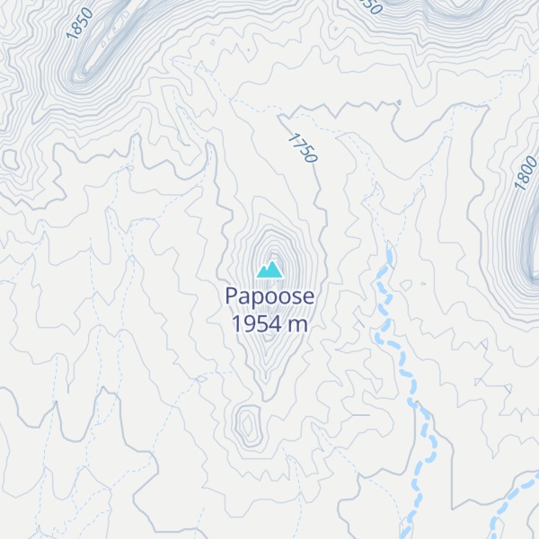Map of Papoose