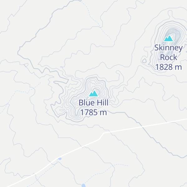 Map of Blue Hill