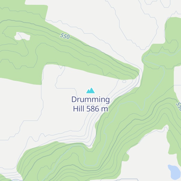 Map of Drumming Hill