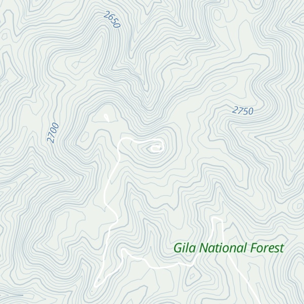 Map of Fox Mountain
