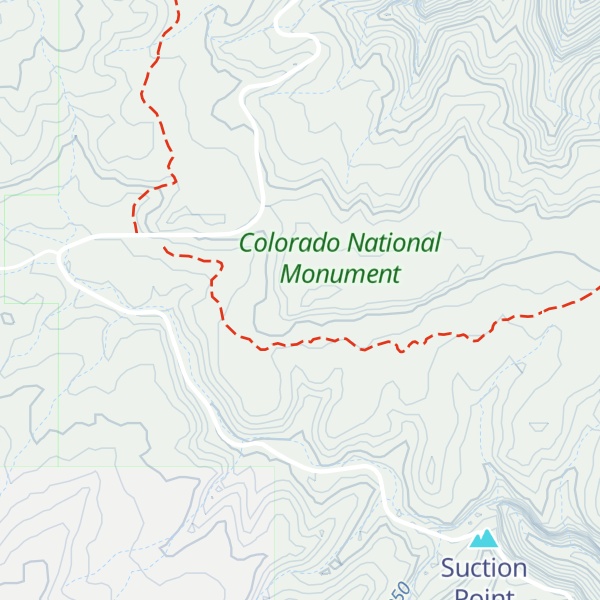 Map of Monument Mesa