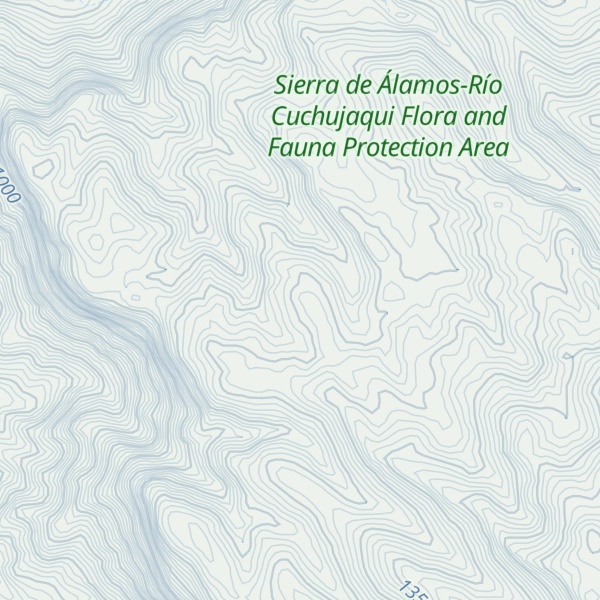 Map of Mesa Las Hormigas