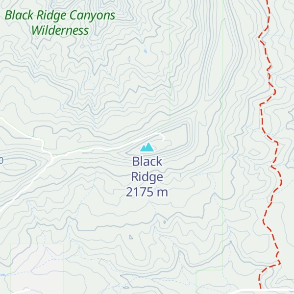 Map of Black Ridge