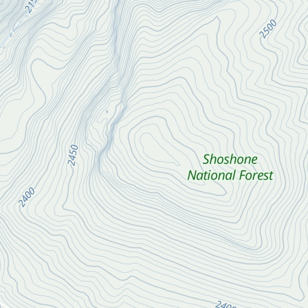 Map of Young Mountain