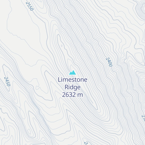 Map of Limestone Ridge