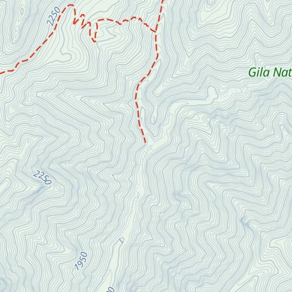 Map of Johnson Cabin
