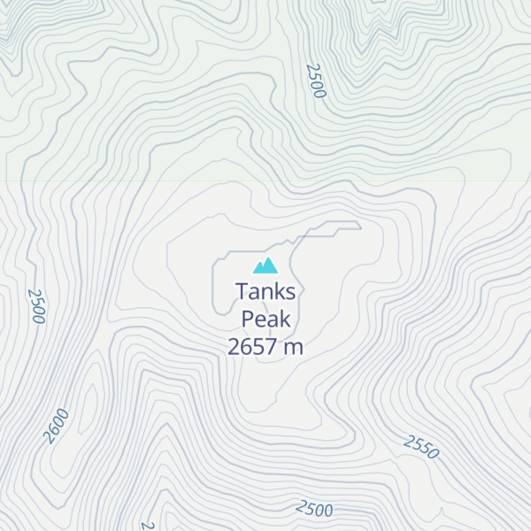 Map of Tanks Peak