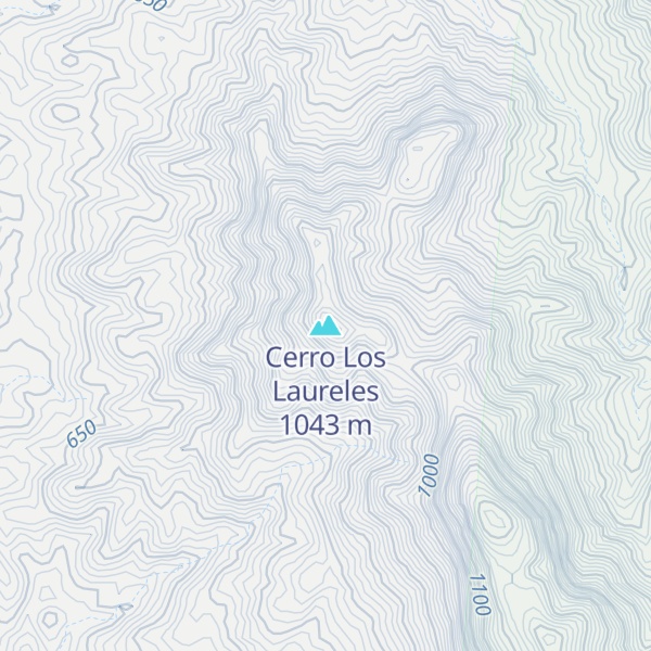 Map of Cerro Los Laureles