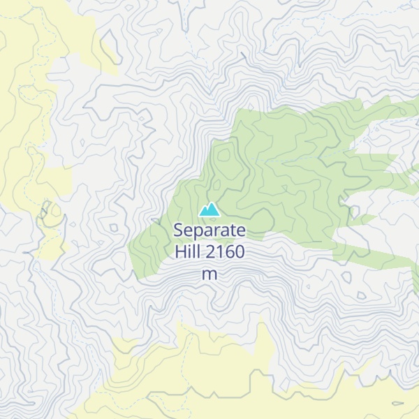 Map of Separate Hill