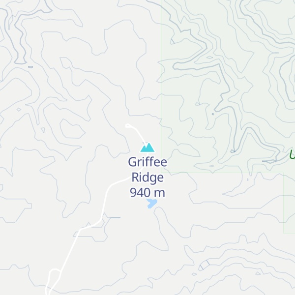 Map of Griffee Ridge