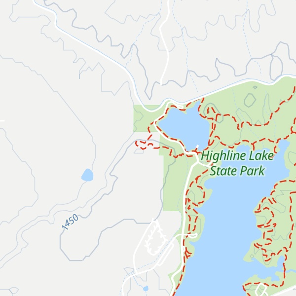 Map of Mack Mesa
