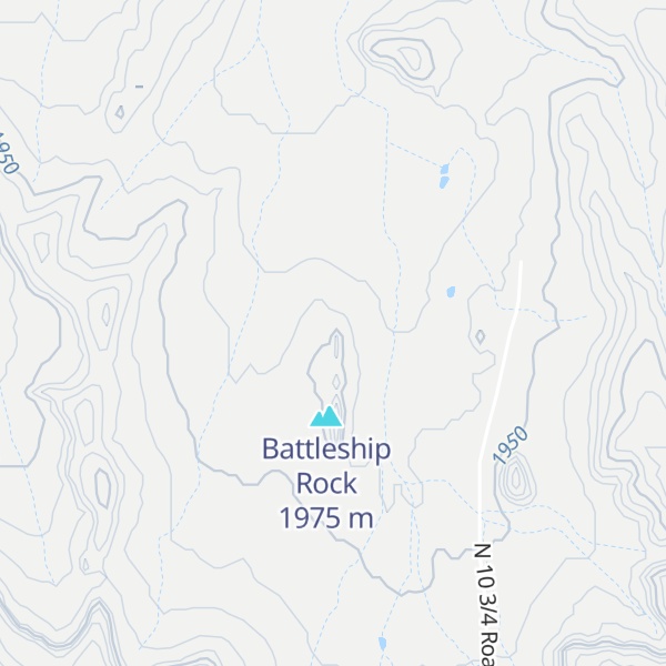 Map of Bottle Rock