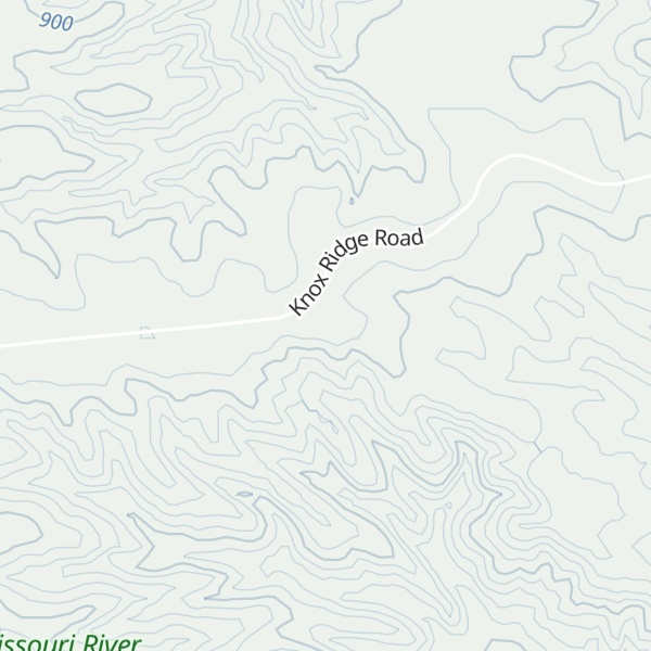 Map of Knox Ridge