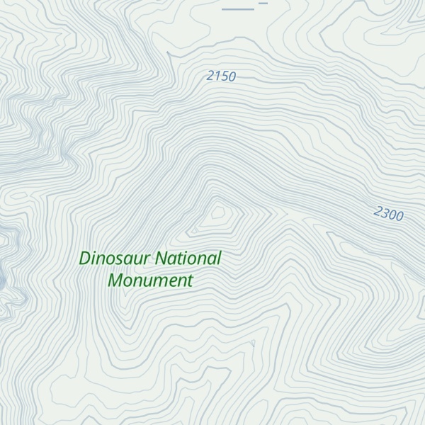 Map of Marthas Peak