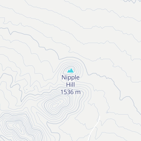 Map of Nipple Hill