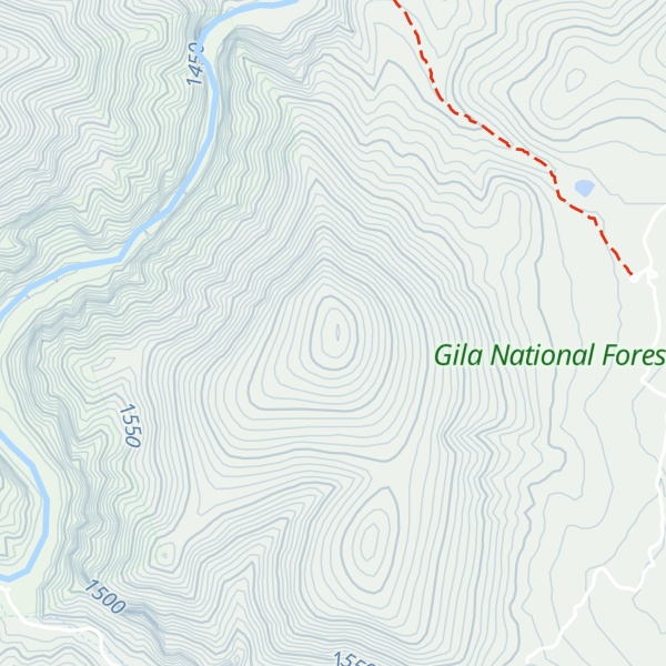 Map of Sundial Mountain