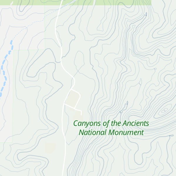 Map of Mockingbird Mesa