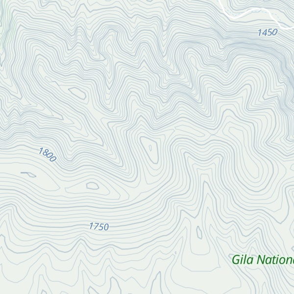 Map of Outlaw Mountain