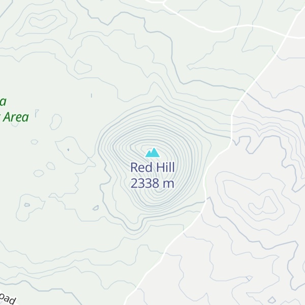 Map of Red Hill