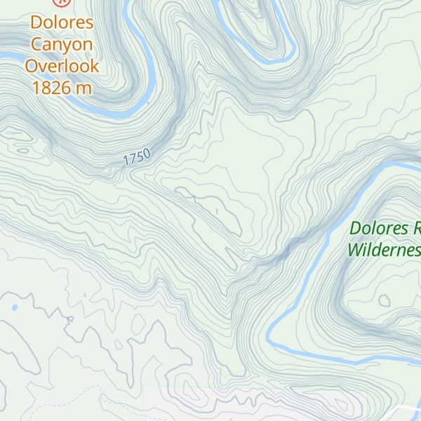 Map of Andys Mesa