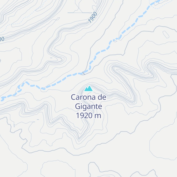 Map of Carona de Gigante