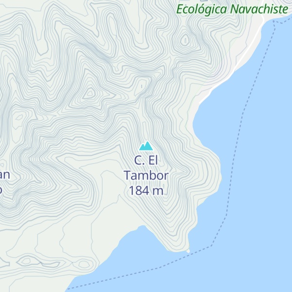 Map of C. El Tambor