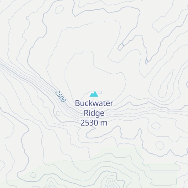 Map of Buckwater Ridge