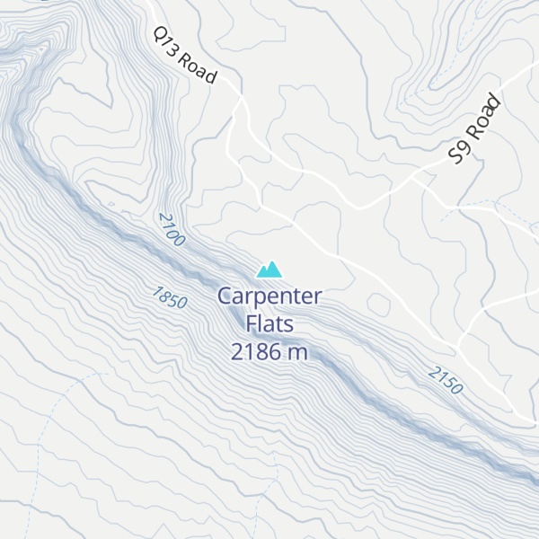 Map of Carpenter Flats