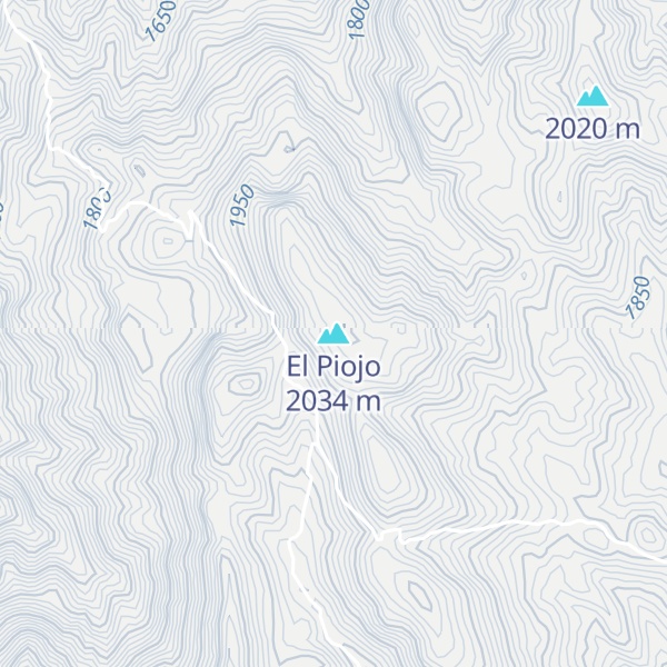 Map of El Piojo