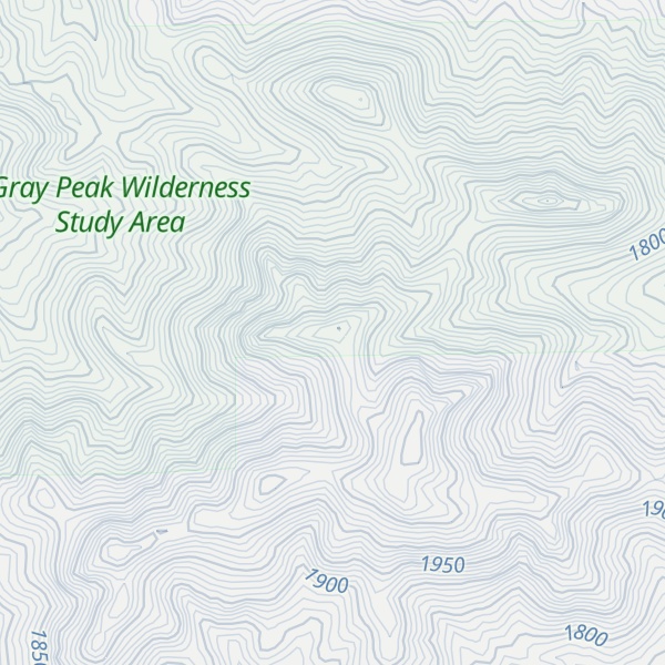 Map of Grey Mountain