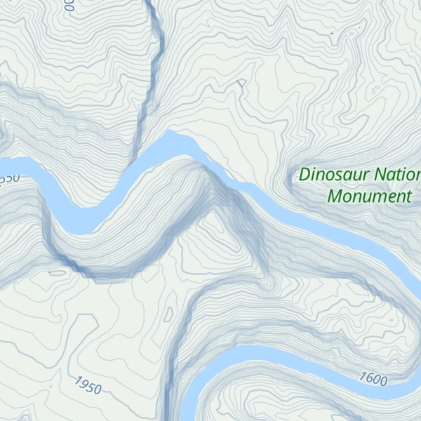 Map of Warms Spring Cliff