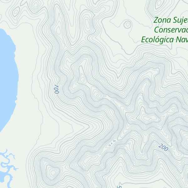 Map of Sierra Bachiste