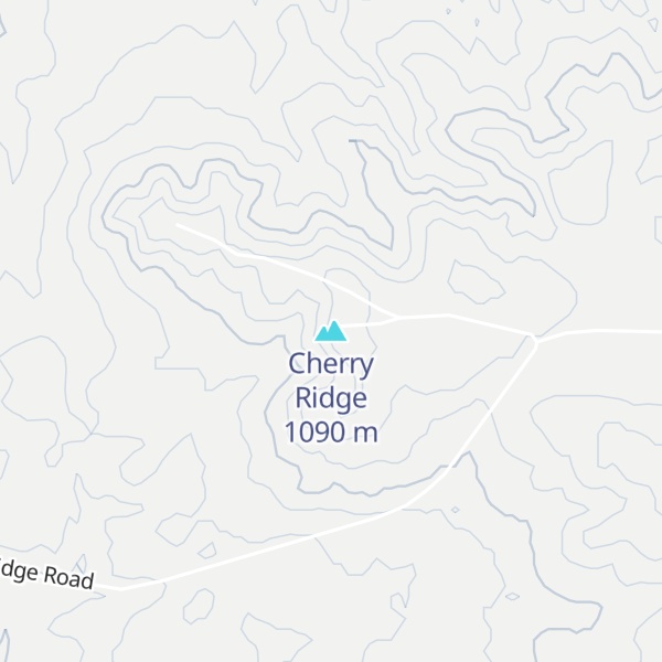 Map of Cherry Ridge