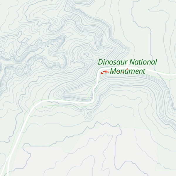 Map of Plug Hat Rock